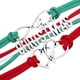 thumbnail image 5 of onlyliua Liquidación de Rebajas de Hoy Pulsera Tejida Multicapa con Letras Navideñas 2020 Regalo de Navidad Pequeños Obsequios, 5 of 7