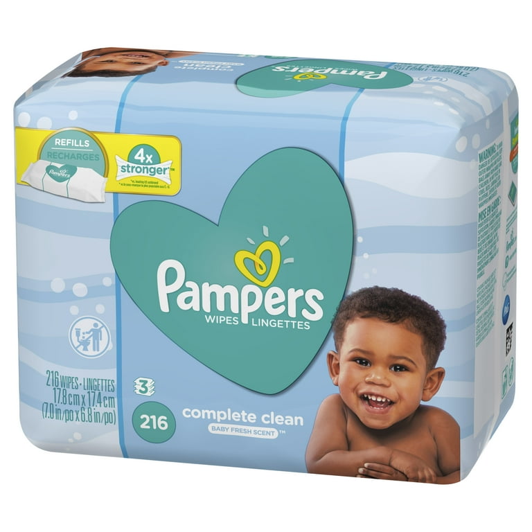 Pampers Fresh Scented Baby Wipes 3 Pk - Shop Baby Wipes at H-E-B