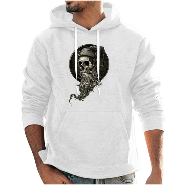 Suéter con capucha de otoño e invierno para hombre Suéter suelto