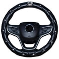 thumbnail image 1 of Riwesomey Cubierta para volante de coche Diamante Cuero Bling Lindo Cuatro estaciones Universal Cubierta para volante de coche para hombre Mujer Automoción decorativa y accesorios  No.1, 1 of 7