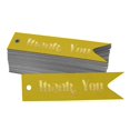 thumbnail image 1 of Inkdotpot Gold Foil Paper Hang Tags Thank You Bridal Shower Favor Tags 50 Pieces, 1 of 6