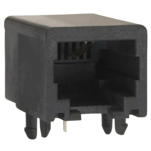 43202-6107 Jack Modular Connector 6p2c (RJ11) 90° Angle (Right) Unshielded Cat4 0432026107