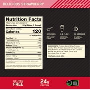 Optimum Nutrition 100% Whey Gold, Strawberry, 5lb