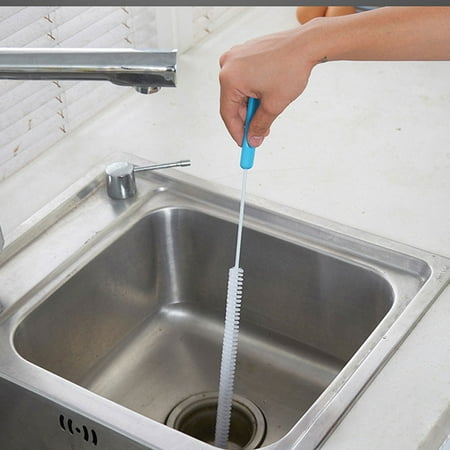 Drain Cleaner 2 Pack Drain Cleaning Brush for Clogged Sink ...