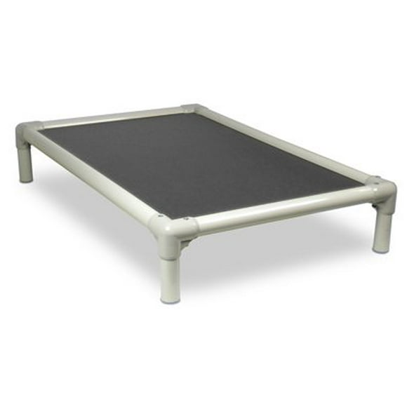 Kuranda Almond PVC Chewproof Dog Bed - Medium (35x23) - Cordura - Smoke