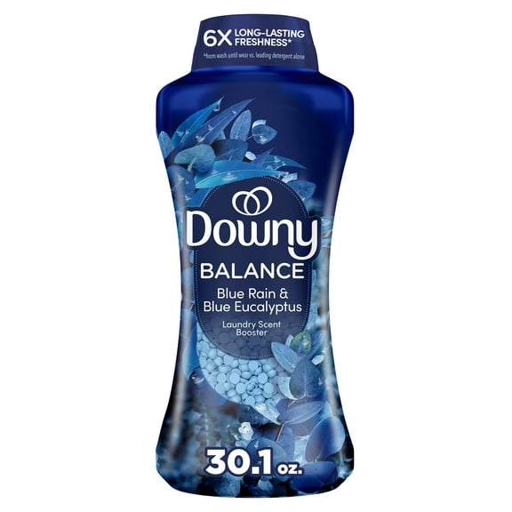 Downy Infusions Balance Laundry Scent Booster Beads, Crisp Rain & Blue Eucalyptus, 30.1 oz