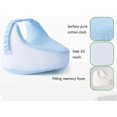 thumbnail image 4 of Leg pillow, with removable cover - Ideal for side sleepers, pregnancy (Light Grey), 4 of 5