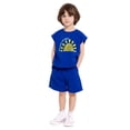 thumbnail image 2 of Wonder Nation Toddler Boys Sleeveless Graphic Tank Top and Matching Shorts Set, Sizes 12M-5T, 2 of 6
