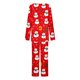 thumbnail image 5 of Puntoco Conjunto de pijama con pantalones largos y cuello en V con estampado navideño para mujer, 5 of 5