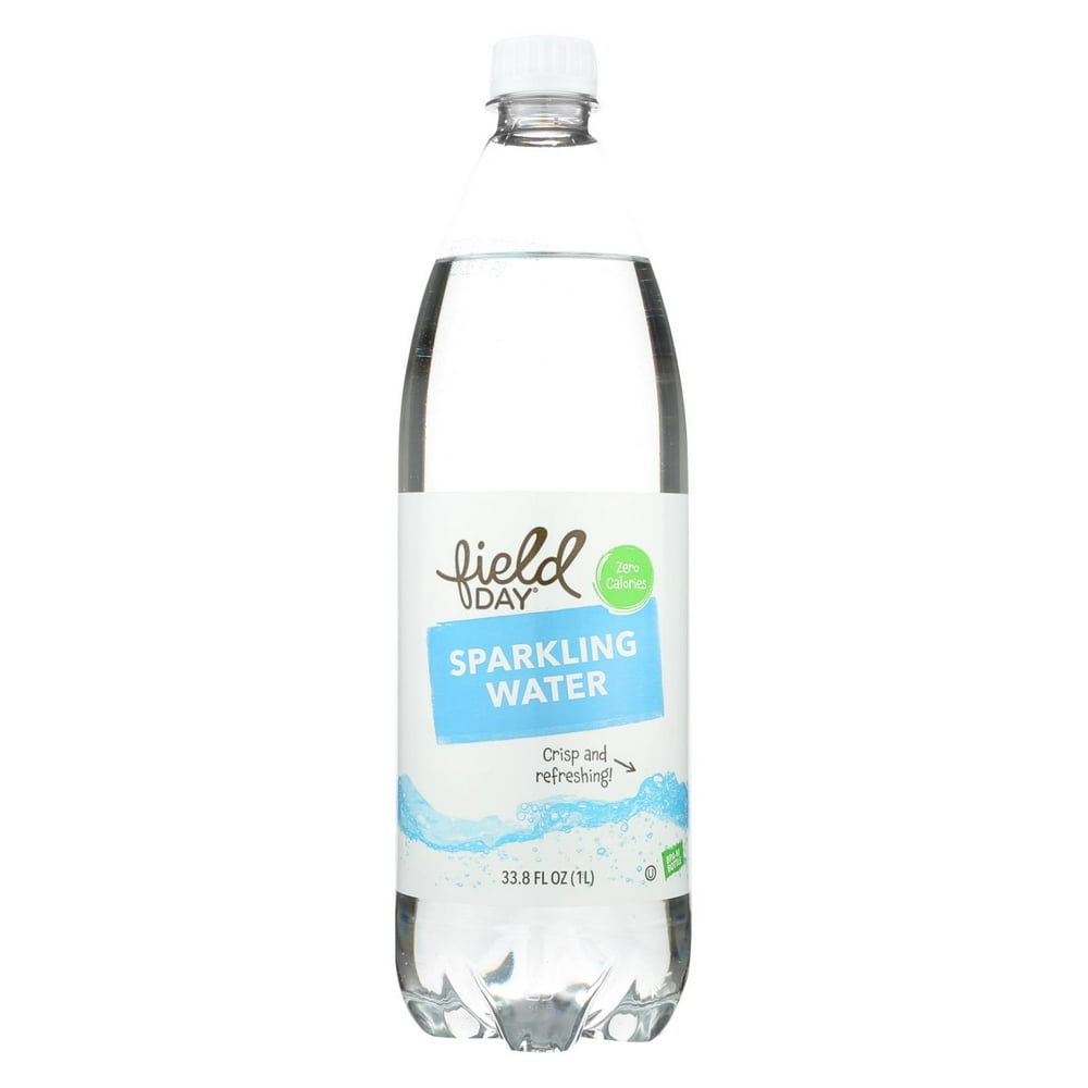 Field Day Plain Sparkling Water Sparkling Water Case of 12 33.8