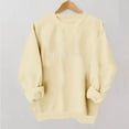 thumbnail image 2 of zbxnLI Spring Sweatshirts Womens Valentine's Day Tops Crew Neck Pullover Top Long Sleeve Sweatshirt Fashion Outfits, 2 of 6