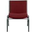 thumbnail image 3 of HERCULES Series Big & Tall 1000 lb. Rated Burgundy Fabric Stack Chair, 3 of 9