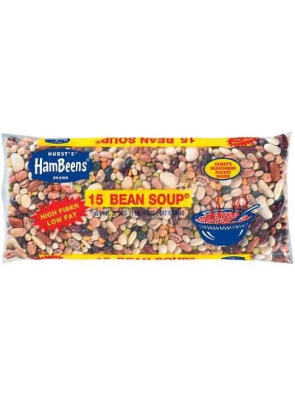 Hurst HamBeens Dried 15 Bean Soup, 20 oz Bag with original ham seasoning