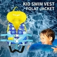 thumbnail image 5 of Kids Swim Vest Float Life Jacket with Headrest Adjustable Safety Strap Swimming Training Aid Buoyancy Swimwear, Pink, XS(1-3Years/24-33lbs), 5 of 9