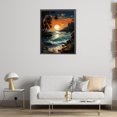 thumbnail image 3 of Kit Pintura Paisaje Marino Con Diamante AB Parcial Taladro 45x55cm, 3 of 9