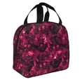 thumbnail image 2 of Easygdp Burgundy Tie Dye Bolsa Térmica Premium - Tela Oxford Impermeable, Gran Capacidad, Bolsillo Frontal, Unisex para Trabajo, Escuela, Actividades al Aire Libre y Picnics, 2 of 8