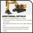 thumbnail image 5 of Diecast Masters 1:50 Caterpillar 390F L Hydraulic Excavator | High Line Series Cat Trucks & Construction Equipment | 1:50 Scale Model Diecast Collectible Model 85284, 5 of 8