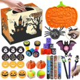 thumbnail image 4 of Halloween Xmas Christmas Gifts Decoration Decompression Toy Set Pumpkin Countdown Calendar Blind Box, 4 of 5