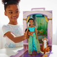 thumbnail image 2 of Disney Store Muñeca oficial Princess Story (Jasmine de Aladdin) 11 pulgadas, incluye libro para colorear y vestido adicional, muñeca princesa con traje clásico, juguetes de princesa para niñas, 2 of 5