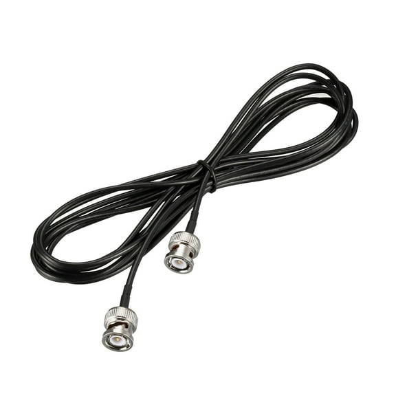 Uxcell BNC Male to Male Coaxial Jumper Cable 50 ohm 15-feet RG174