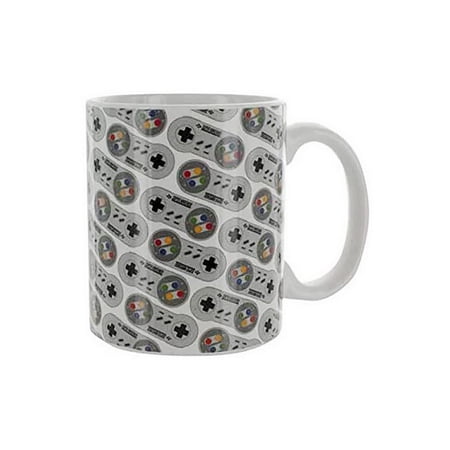 Nintendo Classic SNES Controller 10oz Ceramic Coffee Mug