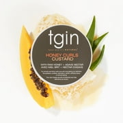 Thank God It's Natural (tgin) Honey Curls Custard with Honey and Agave Nectar, 12OZ