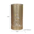 thumbnail image 2 of Led Cylinder Glass Stand Christmas Tree, 2 of 3