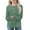 Mint Green, variant on Spazoro Kids Girls Shirts Tee, Long Sleeve Solid Color 2025 Crew Neck Casual Loose Tops for Child Girls Yellow Size 9 T