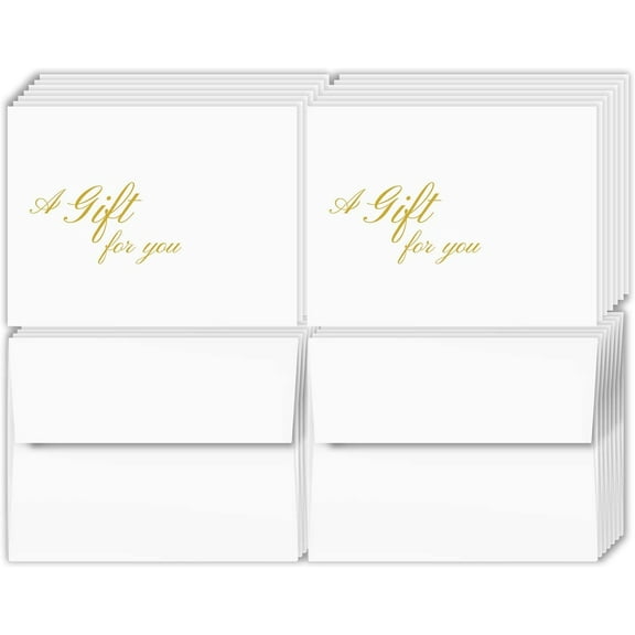 White Thank You Envelopes – Great for Personal or Business Use, Greetings, Wedding, Holiday, Christmas, Birthday | Durable 24Lb Stock | 5.75 x 4.38” – A2 Size | 25 per Pack