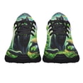thumbnail image 5 of Black Cat St Patrick's Day Shoes Sneakers Black Size 13, 5 of 7