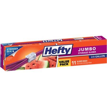 hefty jumbo bags walmart gallon slider count storage