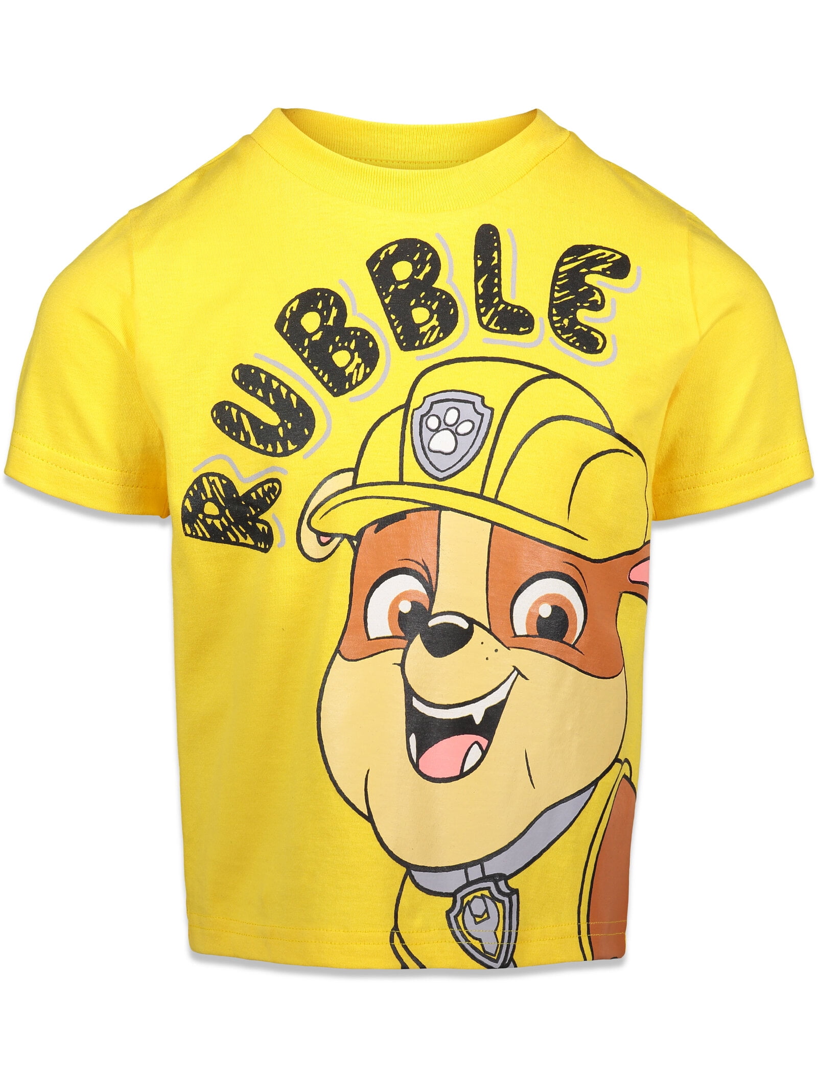 Paw Patrol Chase Marshall Rubble Rocky Little Boys 4 Pack T-Shirts  Multicolor 6