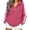 Hot Pink#quarter zip hoodie for women, variant on Lcziwo Womens Quarter Zip Pullover Oversized Side Strip Drawstring Sweatshirt Long Sleeve Y2K Casual Workout Hoodies with Pockets Gray,M