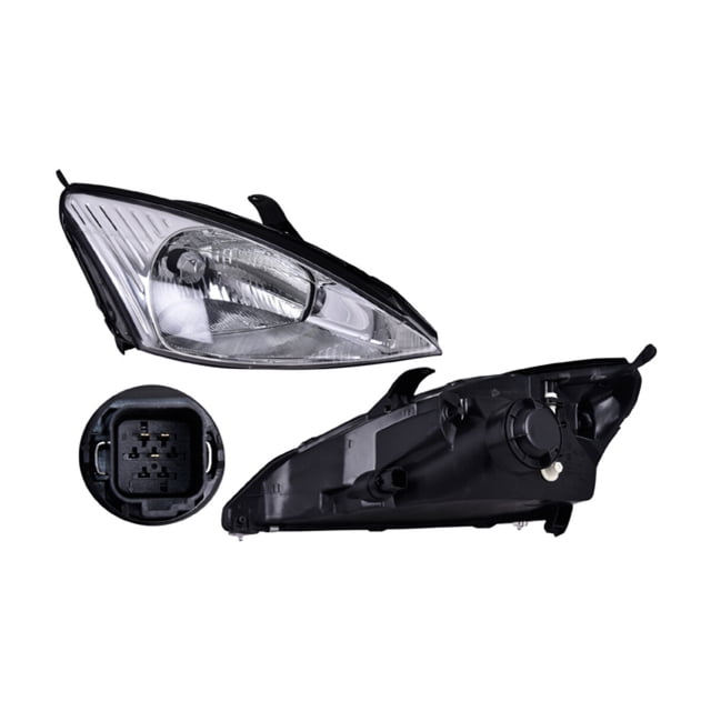 Faro Focus 2000 A 2002 Ford Der Fdo Crom DEPO .