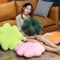 thumbnail image 3 of DISHAN Smooth Wear-Resistant Throw Pillow - Comfortable Touch - Full Filling - High Elasticity - Decorative Portable Four-Leaf Clover Plush Pillow - Household Accessory, 3 of 8