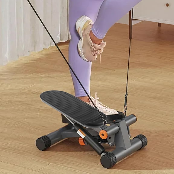 OFFIGAM 1Pair Ergonomic Black Exercise Step Platforms Compatible with Elliptical Workout Machines