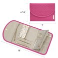 thumbnail image 2 of Jewelry Travel Foldable Bag Jewelry Storage Organizer for Rings, Necklaces, Earrings, Bracelets Perfect Gifts for Women Girls, 2 of 4