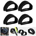 thumbnail image 2 of KAKOWELY bike toe strap 2 Pairs Adjustable Bike Pedal Straps Anti-Slip Pedal Straps Exercise Bike Fixing Straps Portable Replacement Straps Cycling Pedal Straps, 2 of 5