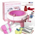 thumbnail image 2 of LEXKUYI 40 Needles Knitting Machine, DIY Knitting Weaving Loom Machine for Kids and Adults, 2 of 9