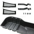 thumbnail image 3 of Black Pickup Underseat Storage Box for 07-18 Chevy Silverado 07-19 GMC CREW CAB, 3 of 5