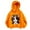 Orange, variant on Hoodies for Boys Girls Cat Printed Long Sleeve Hooded Sweatshirts Kids Long Sleeve Pullover Tops with Pocket