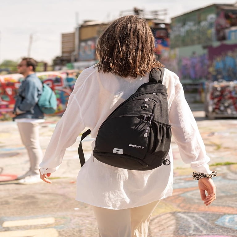 Waterfly Large 18L Waterproof Sling Bag Crossbody Backpack 