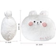 thumbnail image 2 of Almohada de peluche 3D con forma de animal, ideal como regalo para niños (conejo), ideal para decorar el hogar. ¡Venta caliente!, 2 of 5