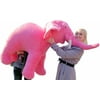 American Made Giant Stuffed Pink Elephant Huge 54 Inches Long 3 Feet Tall Made in USA