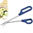 thumbnail image 3 of Cortaúñas de mango largo para uñas gruesas con cuchillas curvas afiladas y mango ergonómico antideslizante., 3 of 5