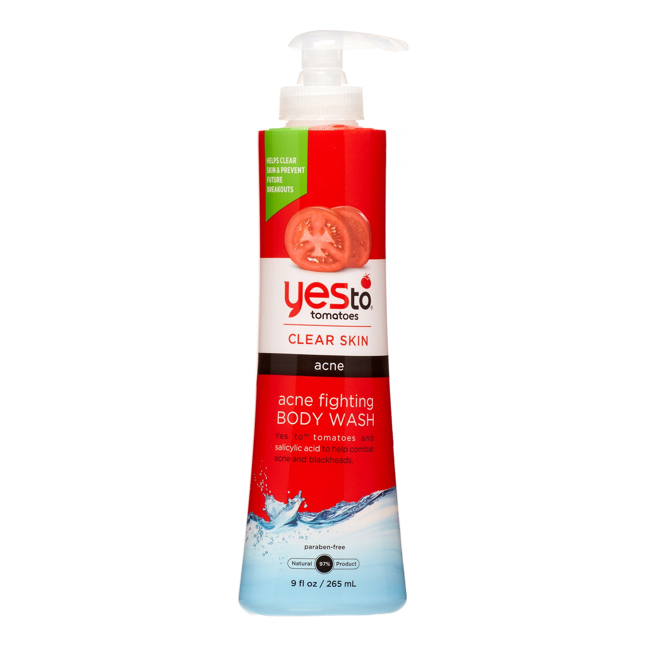 Yes To Tomatoes Acne Fighting Body Wash, 9 Oz
