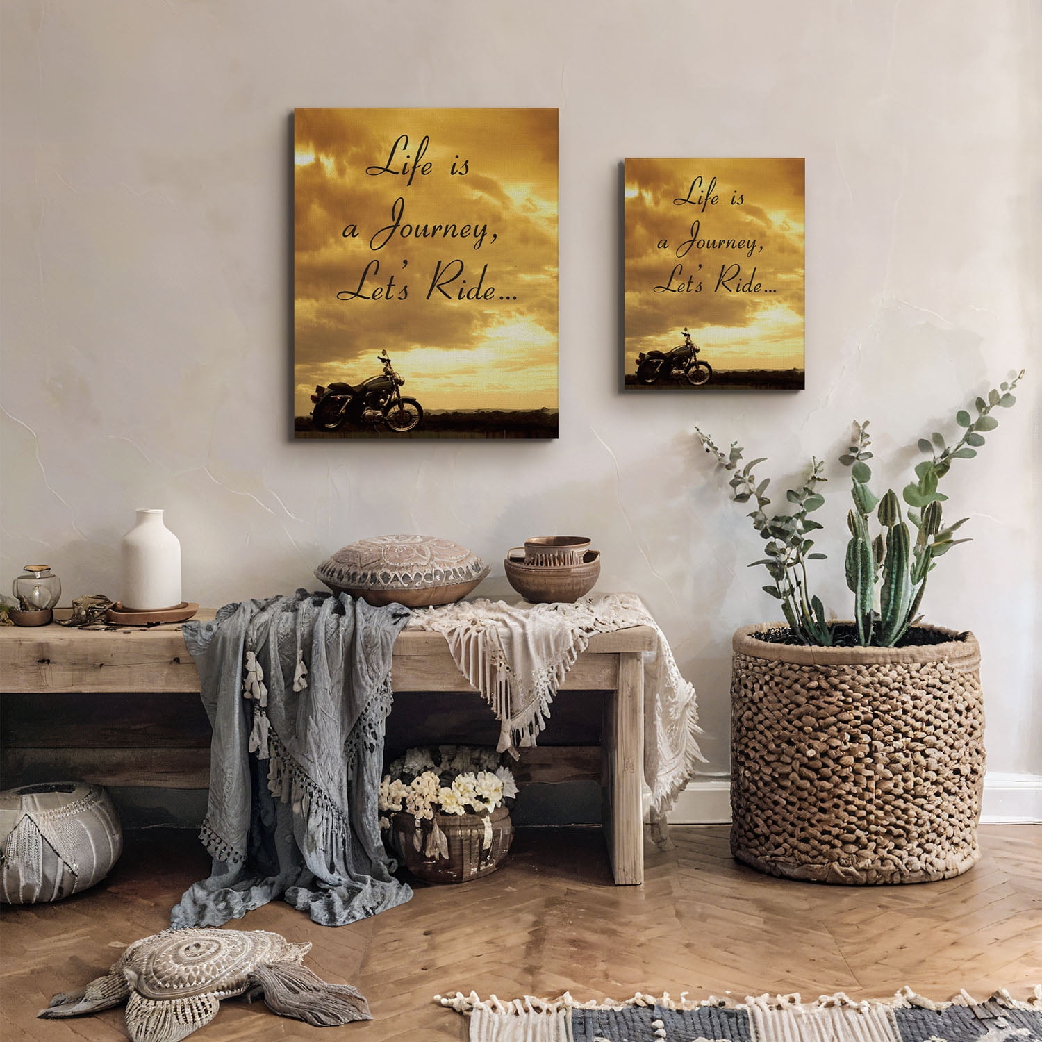 Harley Davidson Gifts For Men Canvas Print, Harely Davidson Gifts for Women, Motorcycle Wall Art, Harley Davidson Decor, Harely Davidson Gifts 16x20