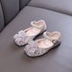 thumbnail image 5 of Niñas de Cuero Patente Mary Jane Zapatos de Verano Casual Strass Perla Rendimiento Zapatos de Baile para Niñas Lentejuelas Sandalias Princesa, 5 of 8