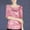 Pink, variant on Women's Plus Size Sparkle Sequins Tops Short Sleeve Round Neck Holiday Cocktail Party Casual Tops Blouse Shirt S-5XL