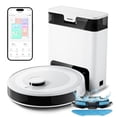 thumbnail image 1 of Robot aspirador y fregona Lefant, 8 semanas de vaciado automático con dos opciones de depósito de polvo, LiDAR de 6000 Pa con mapeo preciso, 240 minutos de autonomía, detección de alfombras, wifi/app, 1 of 5